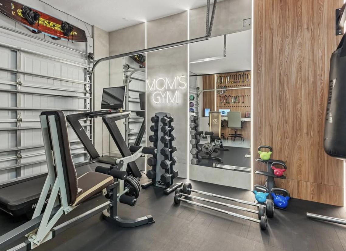 Mom's Gym Garage — 12