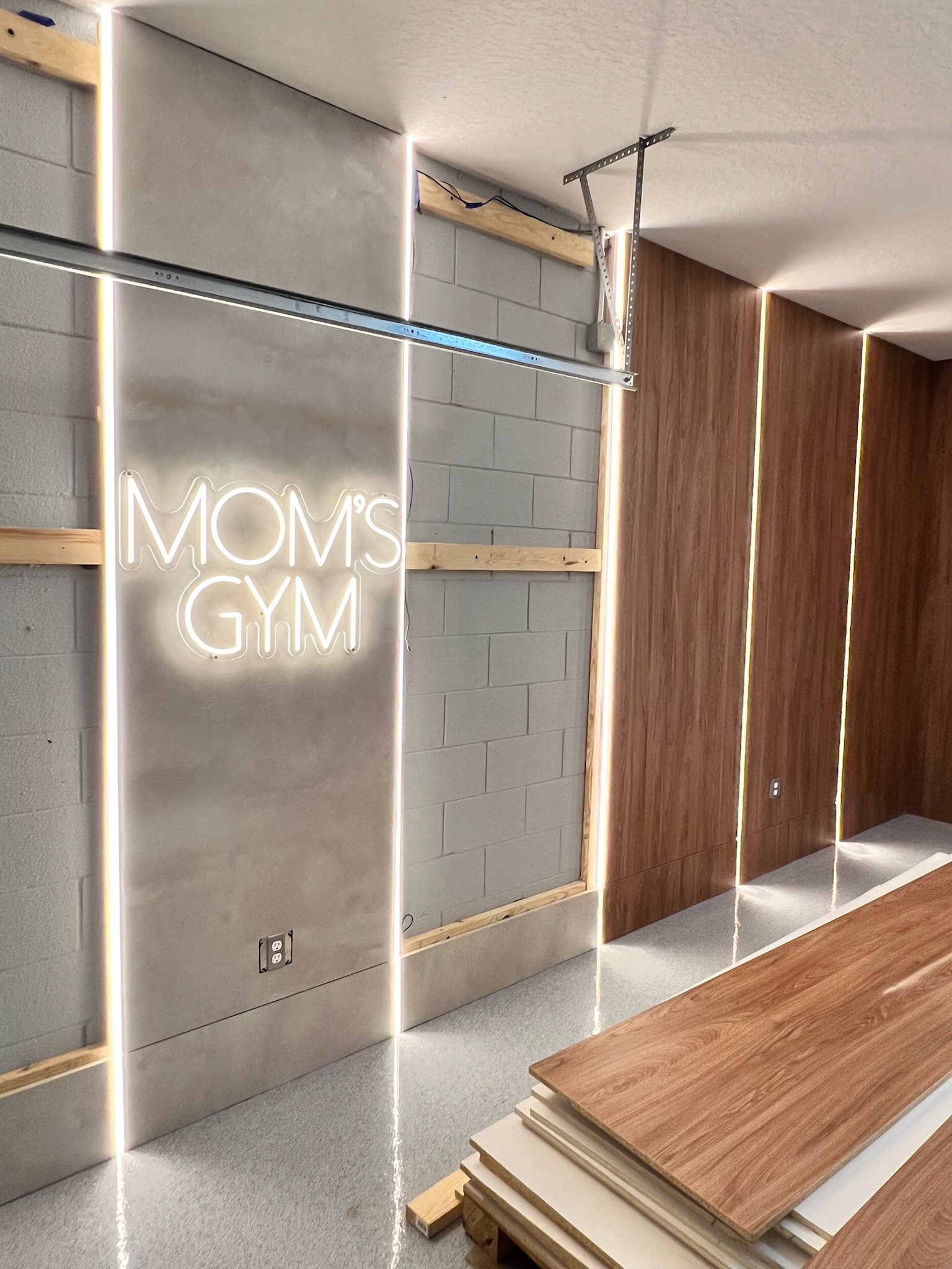 Mom's Gym Garage