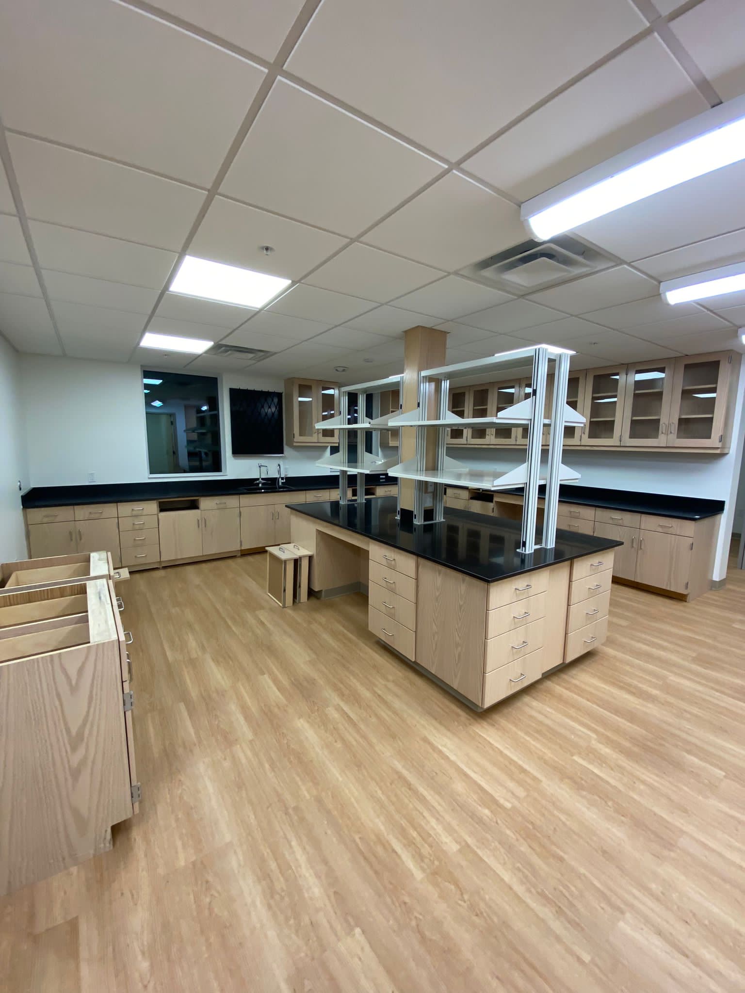 Lab + Cabinets — 2